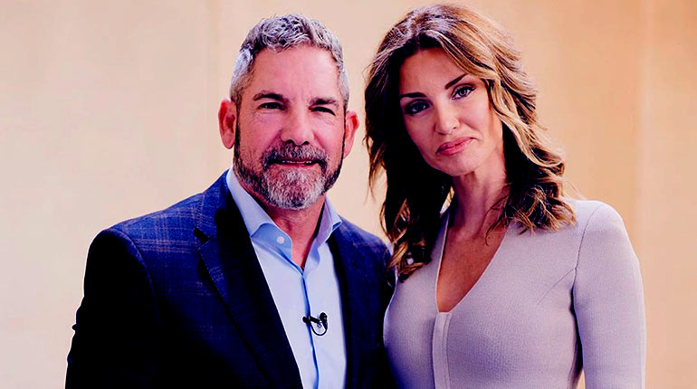 Grant Cardone with his wife Elena