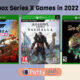 Top Xbox Series X Games in 2022 So Far