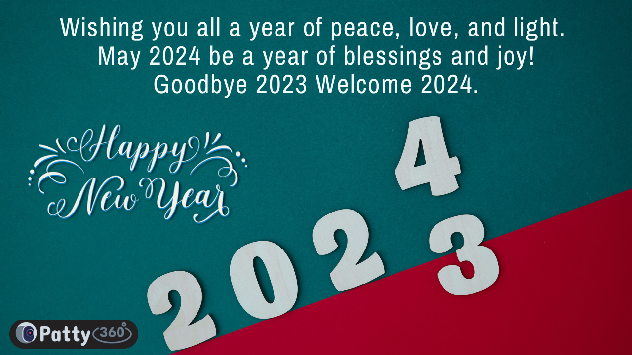 Goodbye 2023 Welcome 2024 Quotes