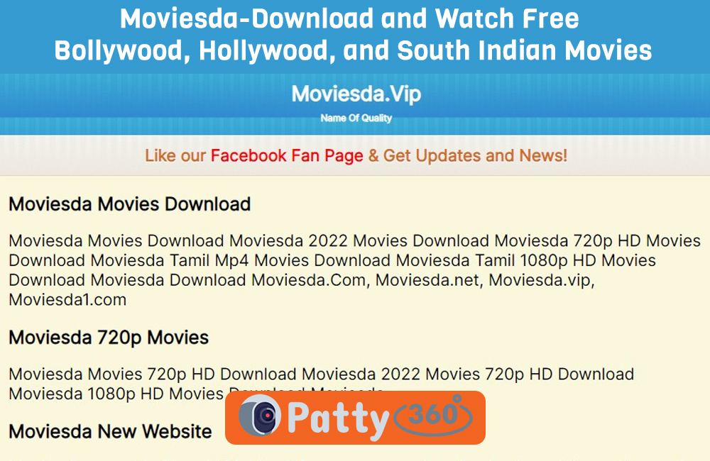 Moviesda - Download and Watch Free Bollywood, Hollywood, and South Indian Movies