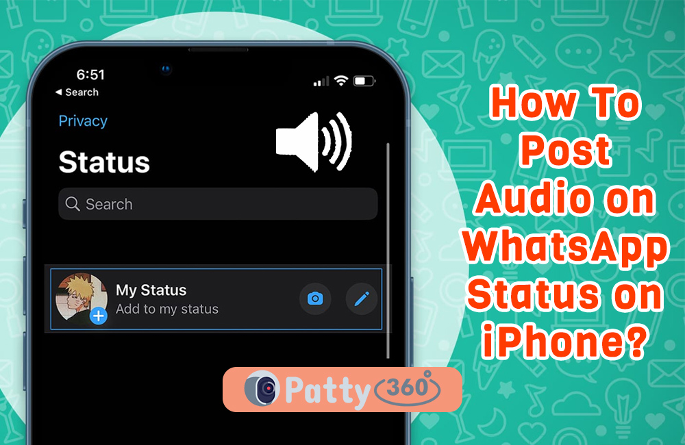 How To Post Audio On Whatsapp Status On Iphone