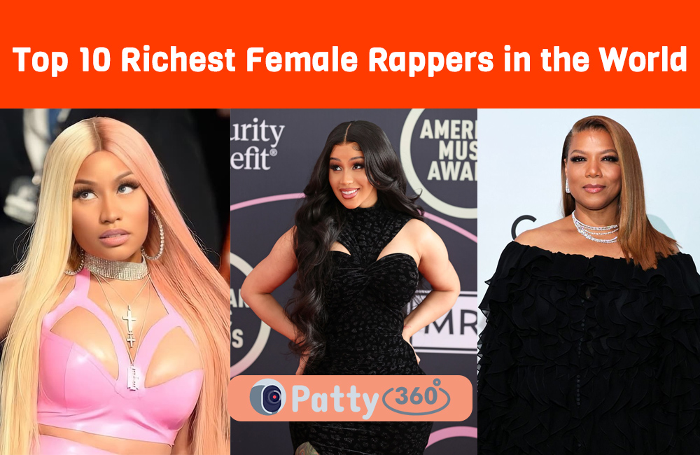 Top 10 Richest Female Rappers in the World