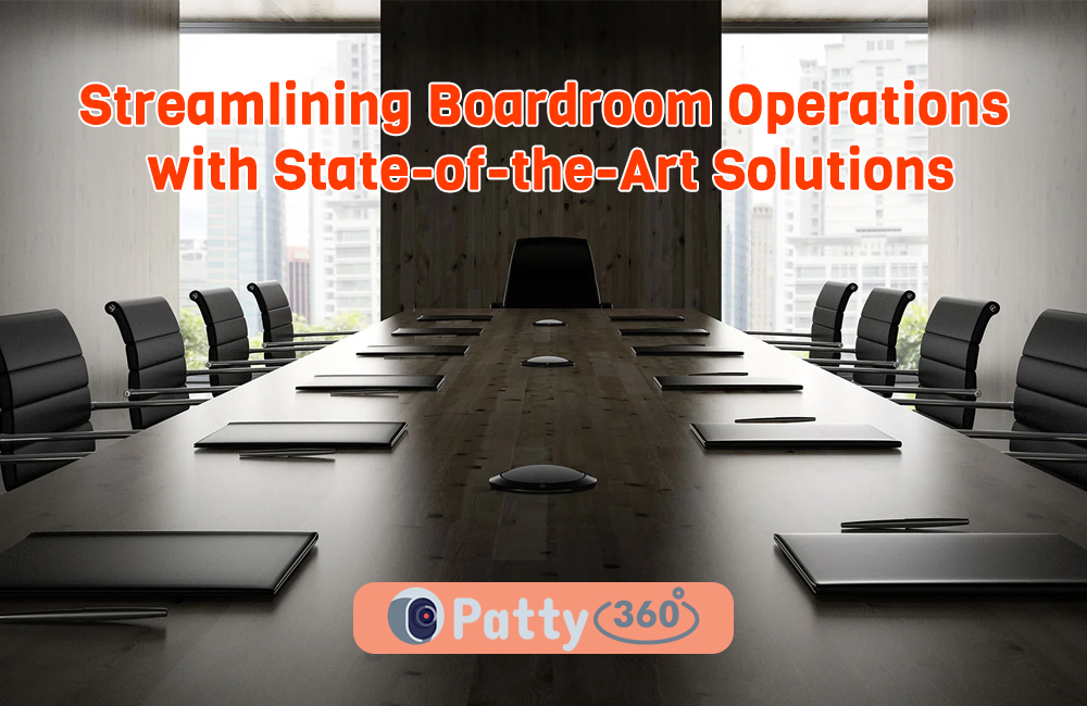 Streamlining Boardroom Operations with State-of-the-Art Solutions